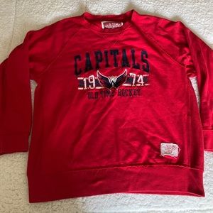 Retro Washington Capitals Pullover Sweater